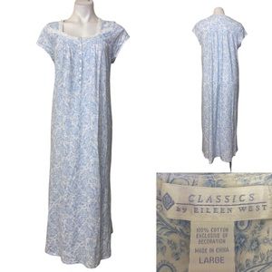 Classics by Eileen West full length nightgown
